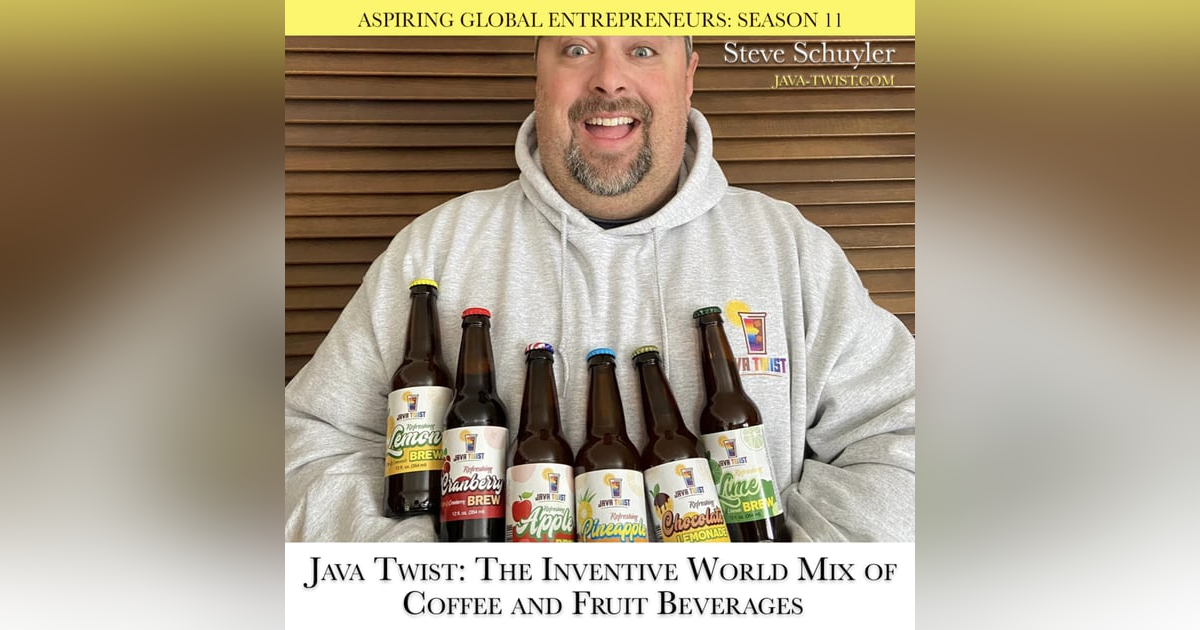 Java Twist: The Inventive World Mix of Coffee and Fruit Beverages ft. Founder, Steve Schuyler Java Twist: The Inventive World Mix of Coffee and Fruit Beverages ft. Founder, Steve Schuyler