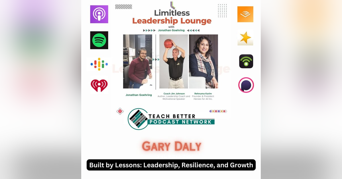 Built by Lessons: Leadership, Resilience, and Growth with Gary Daly Built by Lessons: Leadership, Resilience, and Growth with Gary Daly
