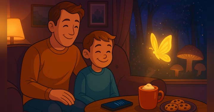 image for 🕯️ The Magic of Storytime After Dinner
