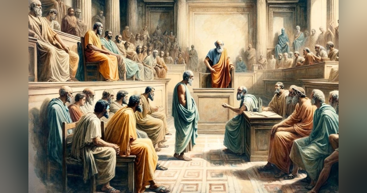 Episode II.31 - Greek Philosophy III: The Trial of Socrates Episode II.31 - Greek Philosophy III: The Trial of Socrates