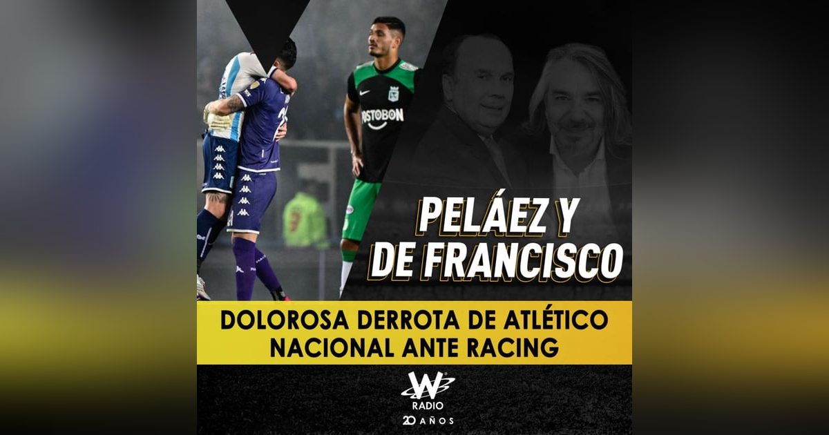 Dolorosa derrota de Atlético Nacional ante Racing Dolorosa derrota de Atlético Nacional ante Racing