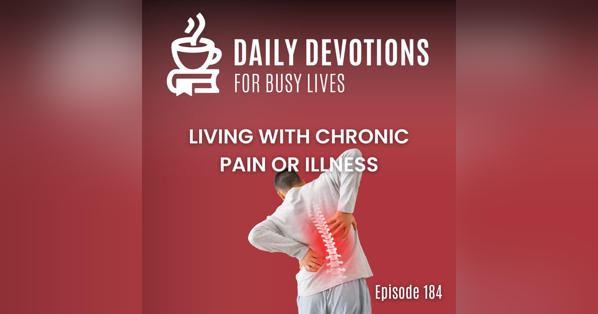 Living with Chronic Pain or Illness Living with Chronic Pain or Illness