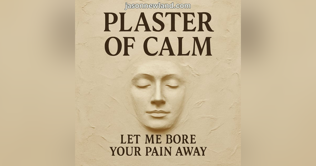 (no music) (10 hours) Plaster of Calm | Let me bore your pain away #28 | Jason Newland | 25th April 2025 (no music) (10 hours) Plaster of Calm | Let me bore your pain away #28 | Jason Newland | 25th April 2025