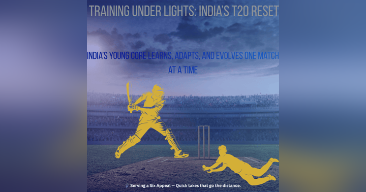 image for Training Under Lights: India’s T20 Reset