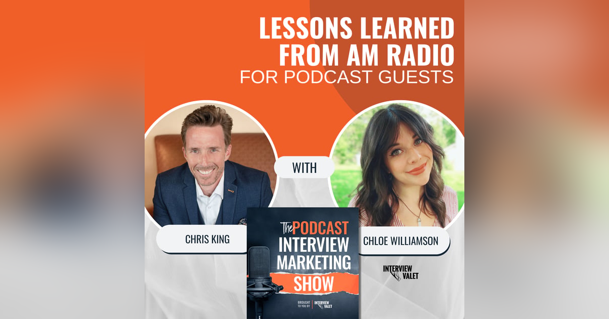 Lessons Learned From AM Radio For Podcast Guests Lessons Learned From AM Radio For Podcast Guests