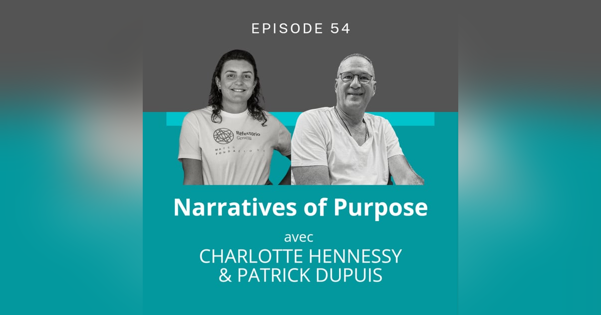 Special French Language Episode - Interview de Charlotte Hennessy & Patrick Dupuis du Refettorio Genève Special French Language Episode - Interview de Charlotte Hennessy & Patrick Dupuis du Refettorio Genève