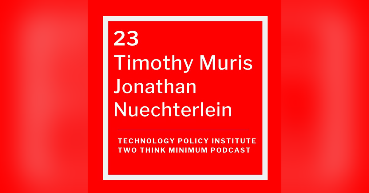 Former FTC Chair Timothy Muris and Jonathan Nuechterlein Discuss Antitrust in the Internet Era Former FTC Chair Timothy Muris and Jonathan Nuechterlein Discuss Antitrust in the Internet Era