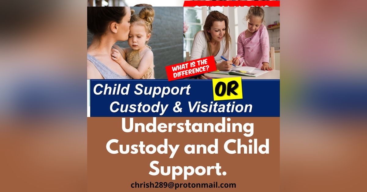 Season 6 Episode 10 - Custody And Child Support. What Is The Difference? Season 6 Episode 10 - Custody And Child Support. What Is The Difference?