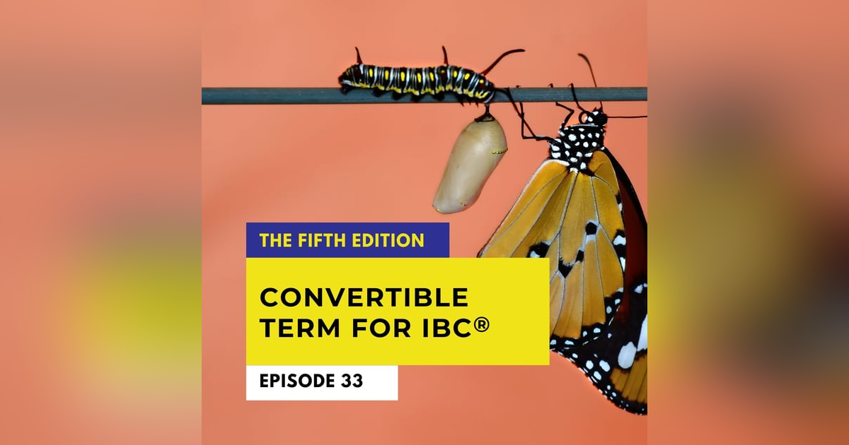 The Why and How of IBC Convertible Term The Why and How of IBC Convertible Term