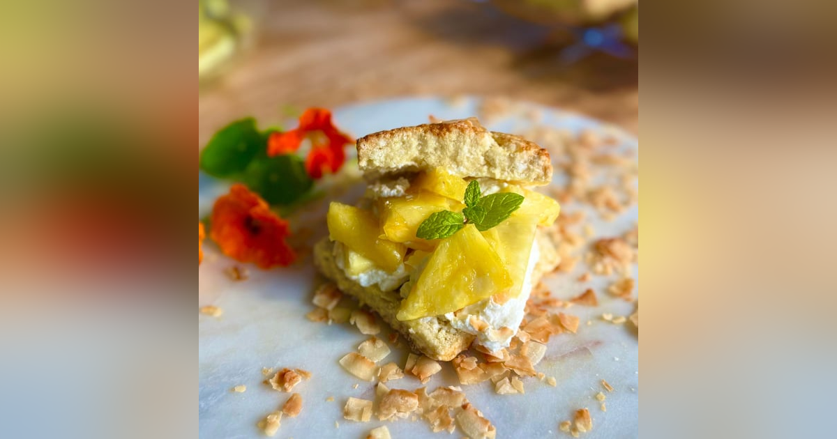 Gluten-Free Coconut Pineapple Shortcakes Gluten-Free Coconut Pineapple Shortcakes