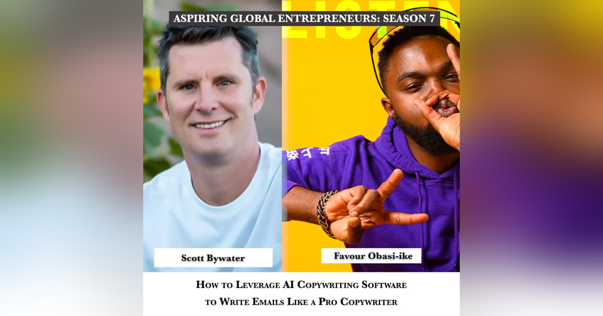 ๐ฆ๐บ How to Leverage AI Copywriting Software to Write Emails Like a Pro Copywriter with Scott Bywater ๐ง - 257 ๐ฆ๐บ How to Leverage AI Copywriting Software to Write Emails Like a Pro Copywriter with Scott Bywater ๐ง - 257