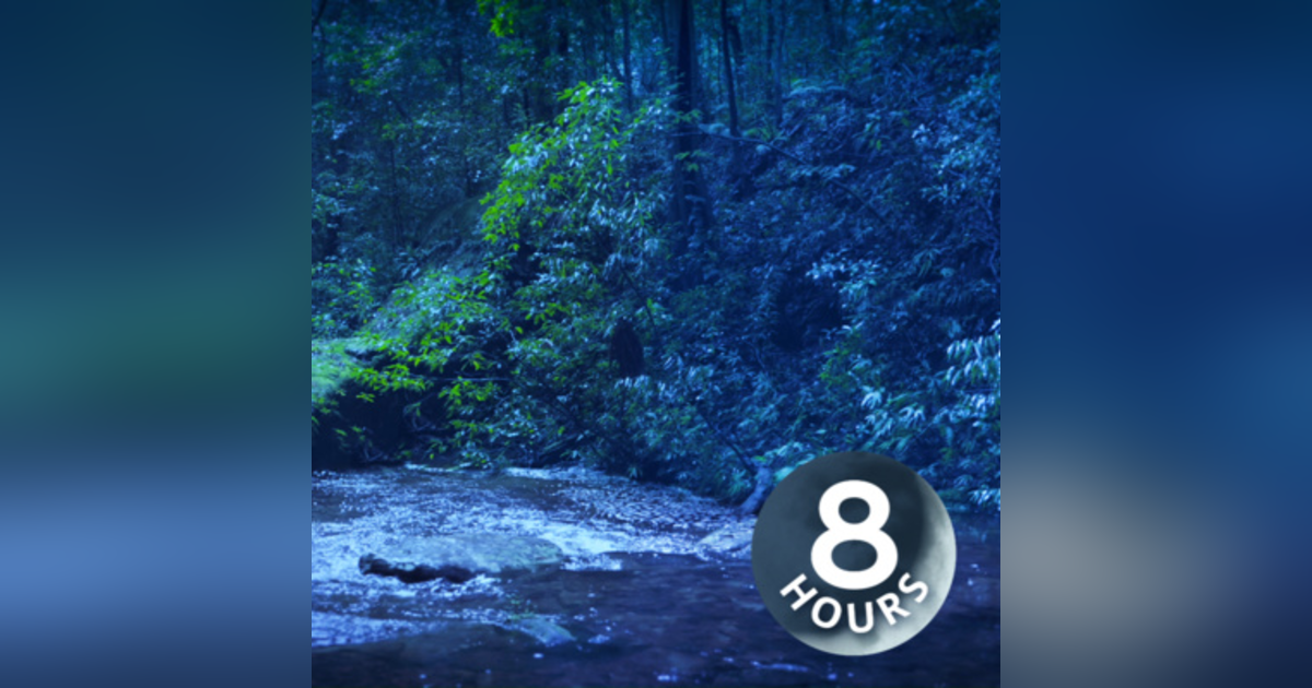 Sleep Soundly with Nighttime River Ambience | Relaxing Water White Noise 8 Hours Sleep Soundly with Nighttime River Ambience | Relaxing Water White Noise 8 Hours