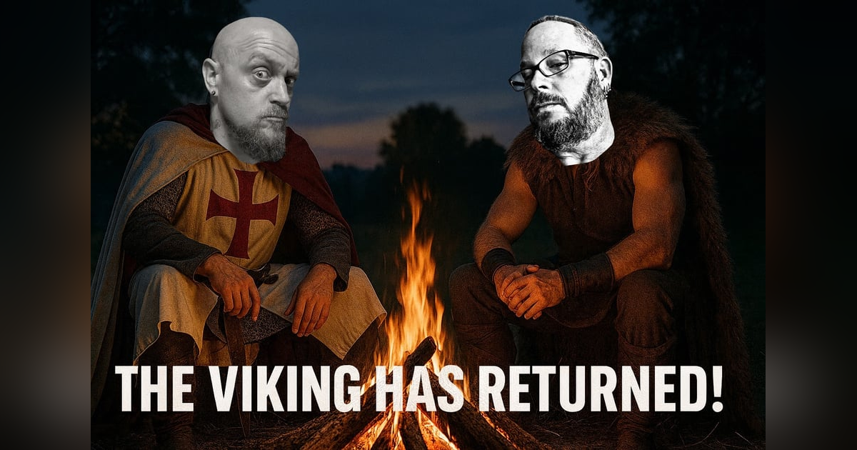 The Viking’s back… and this time, he’s not holding back. The Viking’s back… and this time, he’s not holding back.