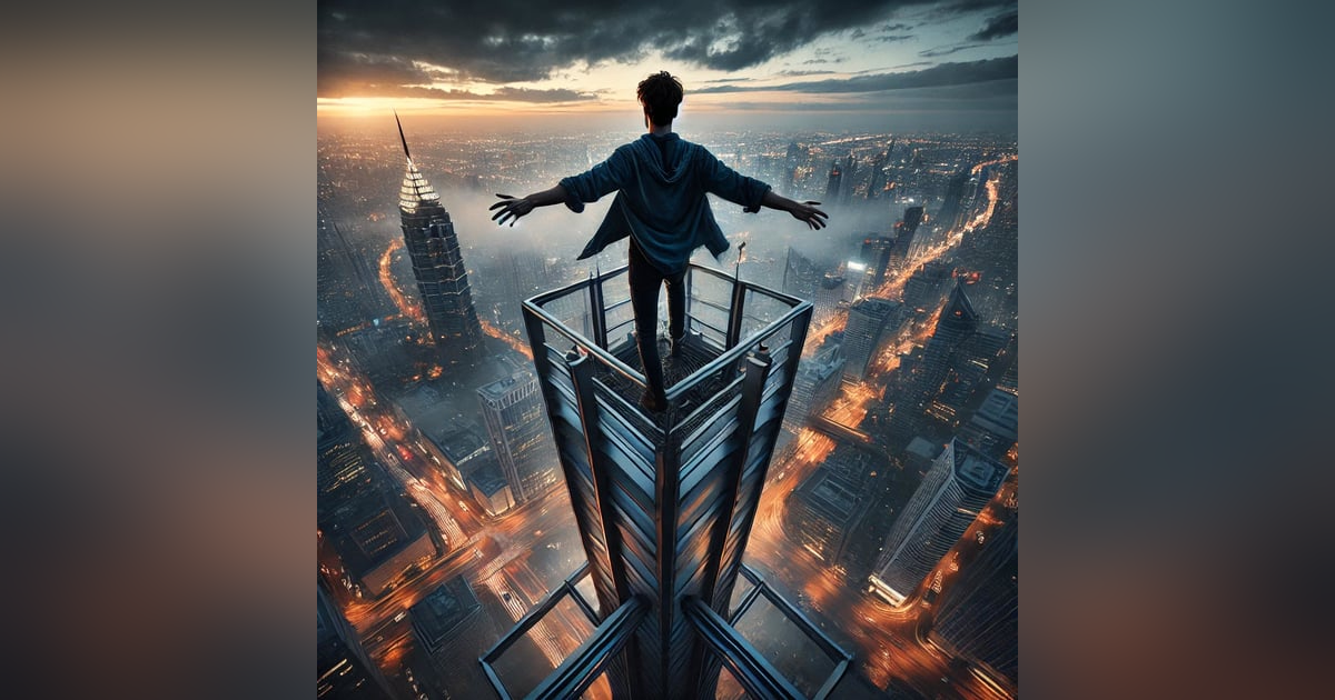What if I think I can fly - even if God says no. What if I think I can fly - even if God says no.