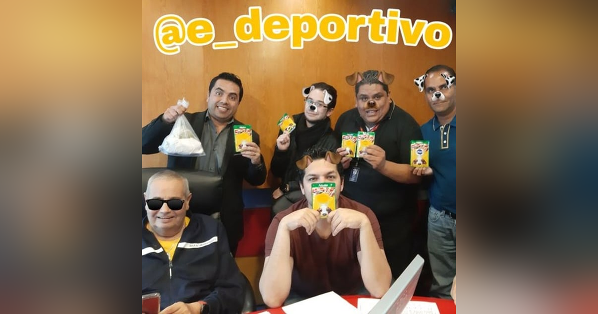 Los Perros del relajo recibieron de comer en Espacio Deportivo de la Tarde 14 de Enero 2020 Los Perros del relajo recibieron de comer en Espacio Deportivo de la Tarde 14 de Enero 2020