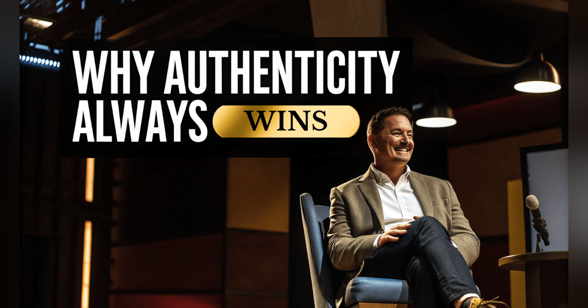 Sales and Cigars | Being Yourself on Stage | Episode 211 Sales and Cigars | Being Yourself on Stage | Episode 211