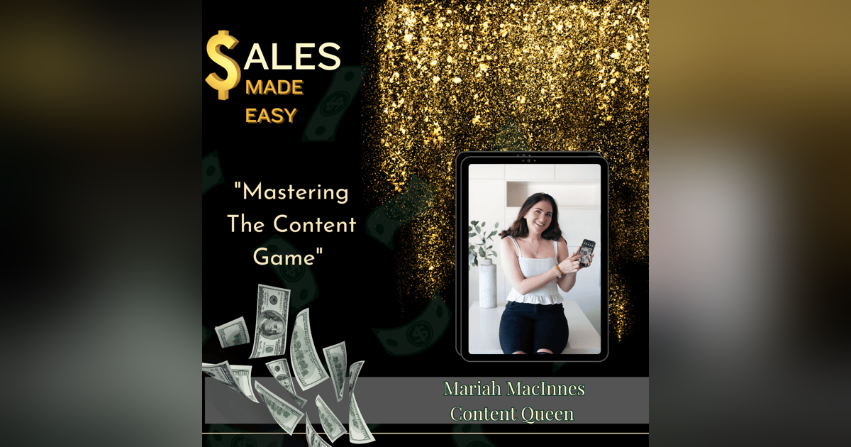 Mastering the Content Game With Mariah MacInnes Mastering the Content Game With Mariah MacInnes
