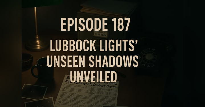 image for Blog Post: Unraveling the Lubbock Lights of 1951