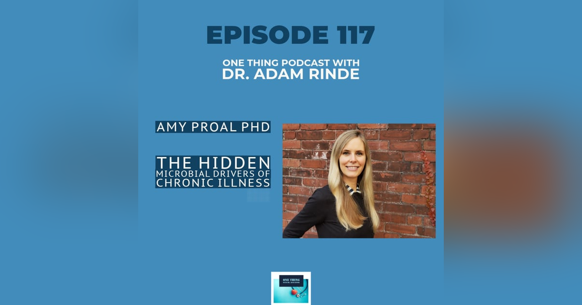 Episode 117: The Hidden Microbial Drivers of Chronic Illness with Dr. Amy Proal Episode 117: The Hidden Microbial Drivers of Chronic Illness with Dr. Amy Proal