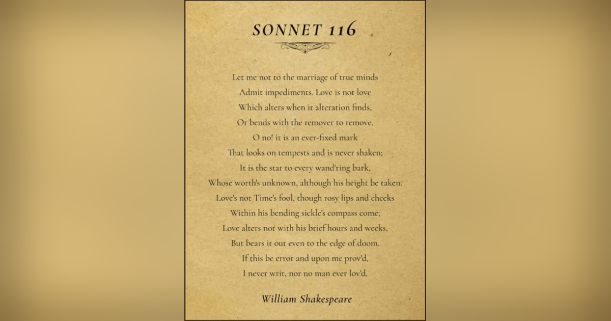 Shakespeare's Best | Sonnet 116 ( Shakespeare's Best | Sonnet 116 (