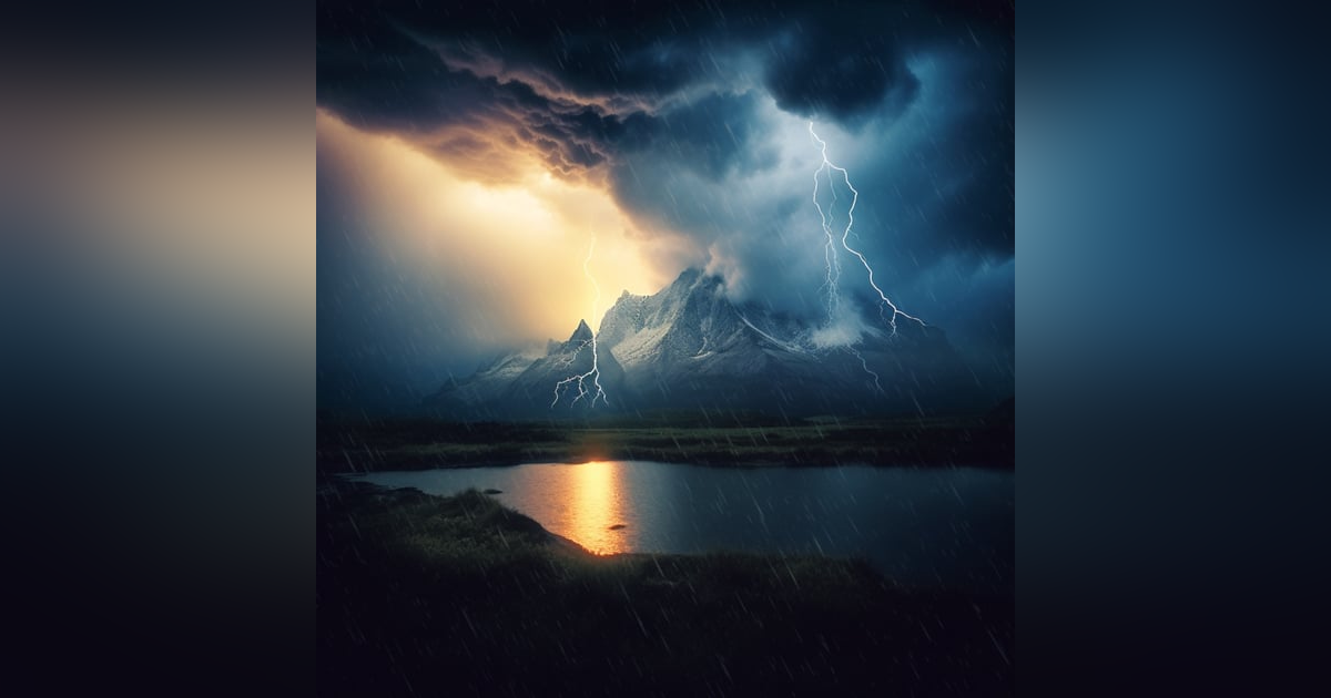 Nature's Thunderous Symphony Thunder and Rain Sounds for Serene Ambiance Nature's Thunderous Symphony Thunder and Rain Sounds for Serene Ambiance