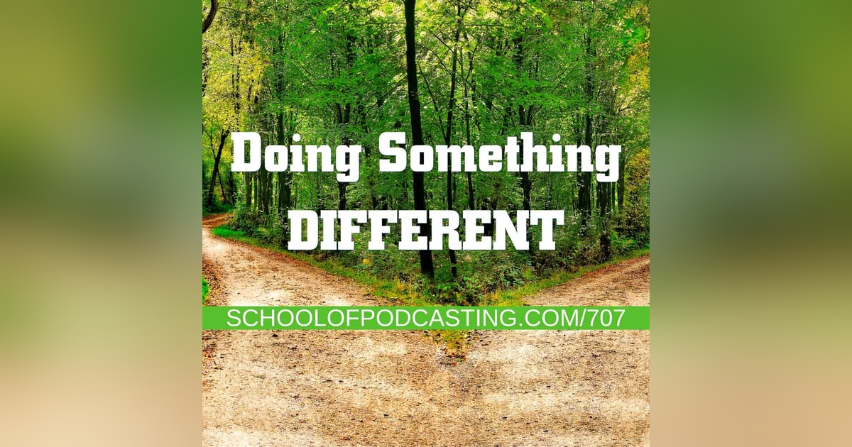 Doing Something Different Doing Something Different