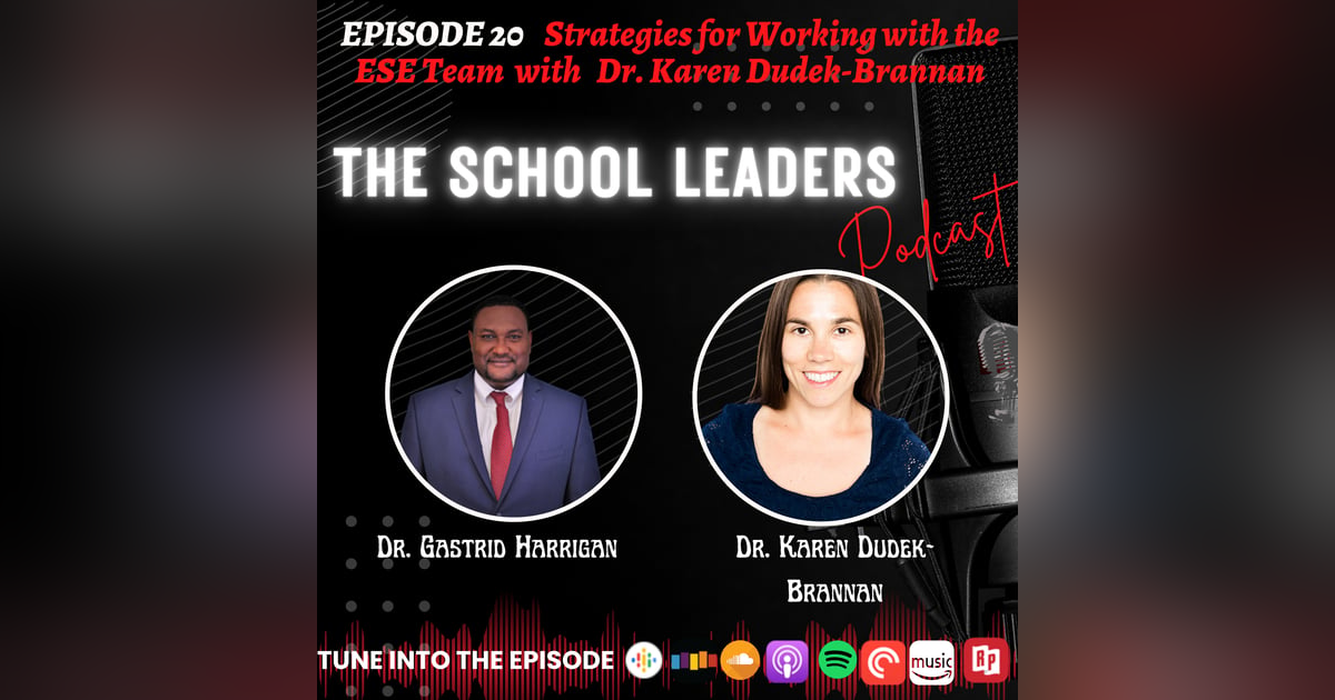 20. Strategies for Working with the ESE Team with Dr. Karen Dudek-Brannan 20. Strategies for Working with the ESE Team with Dr. Karen Dudek-Brannan