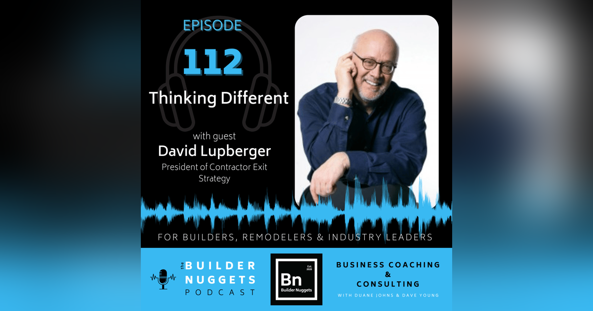 Ep 112: Thinking Different Ep 112: Thinking Different