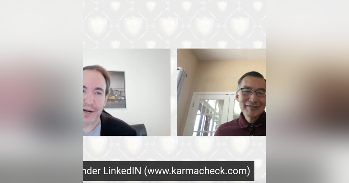 Eric Ly, CoFounder LinkedIN, Founder and CEO KarmaCheck, Hub, Presdo Eric Ly, CoFounder LinkedIN, Founder and CEO KarmaCheck, Hub, Presdo