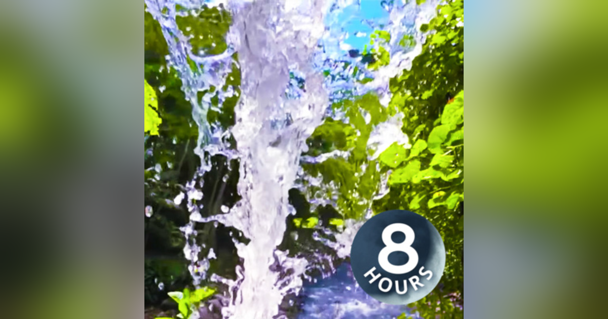 Tropical Waterfall White Noise 8 Hours | Sleep, Study or Focus with Relaxing Water Sounds Tropical Waterfall White Noise 8 Hours | Sleep, Study or Focus with Relaxing Water Sounds