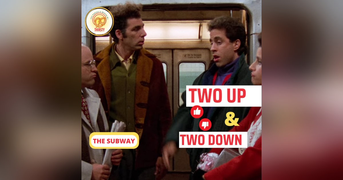 Seinfeld Podcast | Two Up and Two Down | The Subway Seinfeld Podcast | Two Up and Two Down | The Subway