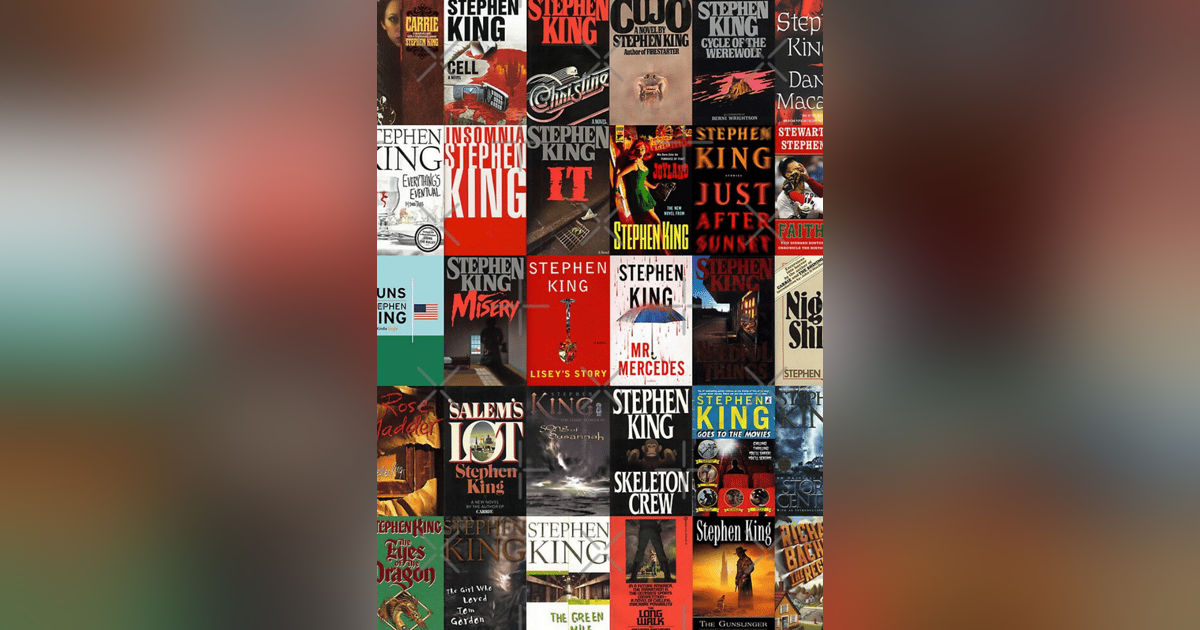 166 Stephen King (with the Sisters of Slaughter) 166 Stephen King (with the Sisters of Slaughter)