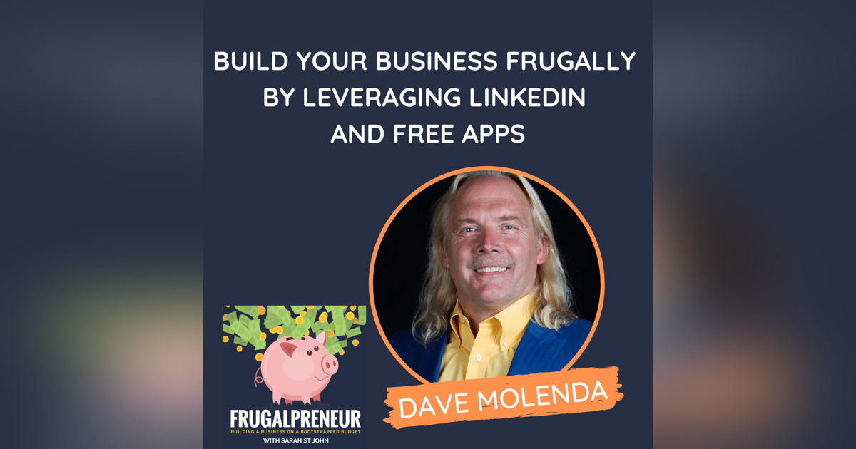 Build Your Business Frugally By Leveraging LinkedIn and Free Apps (with Dave Molenda) Build Your Business Frugally By Leveraging LinkedIn and Free Apps (with Dave Molenda)