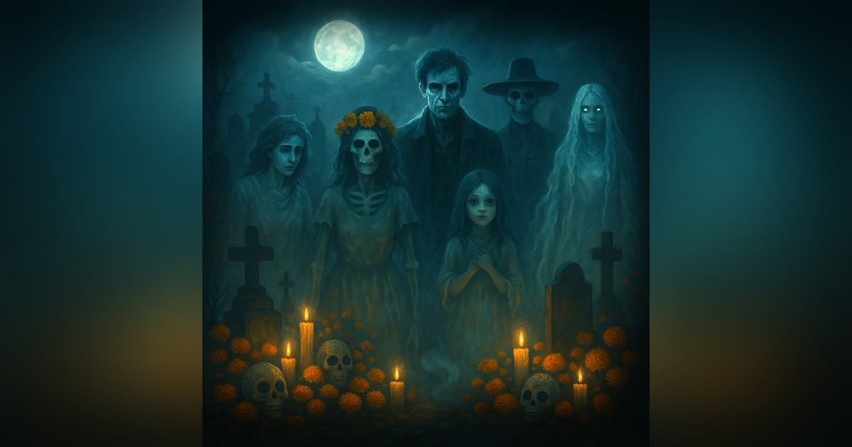 Ghosts Beyond the Veil: Seven Haunted Tales for Día de los Muertos Ghosts Beyond the Veil: Seven Haunted Tales for Día de los Muertos