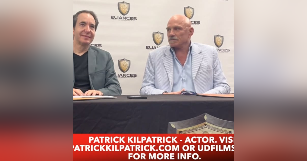 GRANDtable Exclusive, Patrick Kilpatrick, actor Minority Report, author Dying For Living GRANDtable Exclusive, Patrick Kilpatrick, actor Minority Report, author Dying For Living