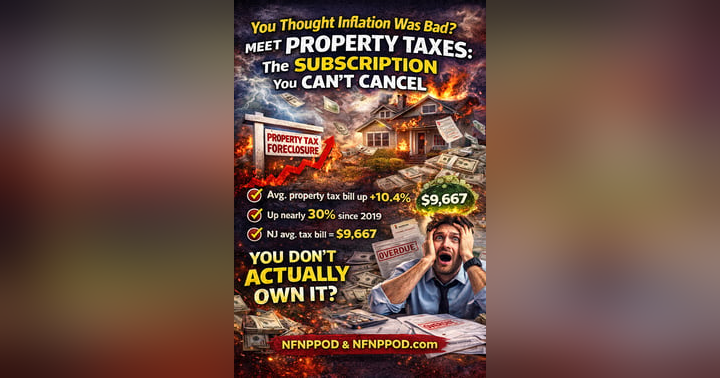 image for You Thought Inflation Was Bad? Meet Property Taxes: The Subscription You Can’t Cancel