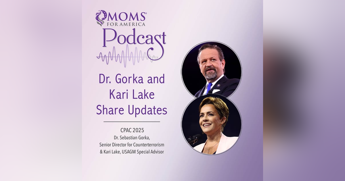 Dr. Gorka and Kari Lake Share Updates Dr. Gorka and Kari Lake Share Updates