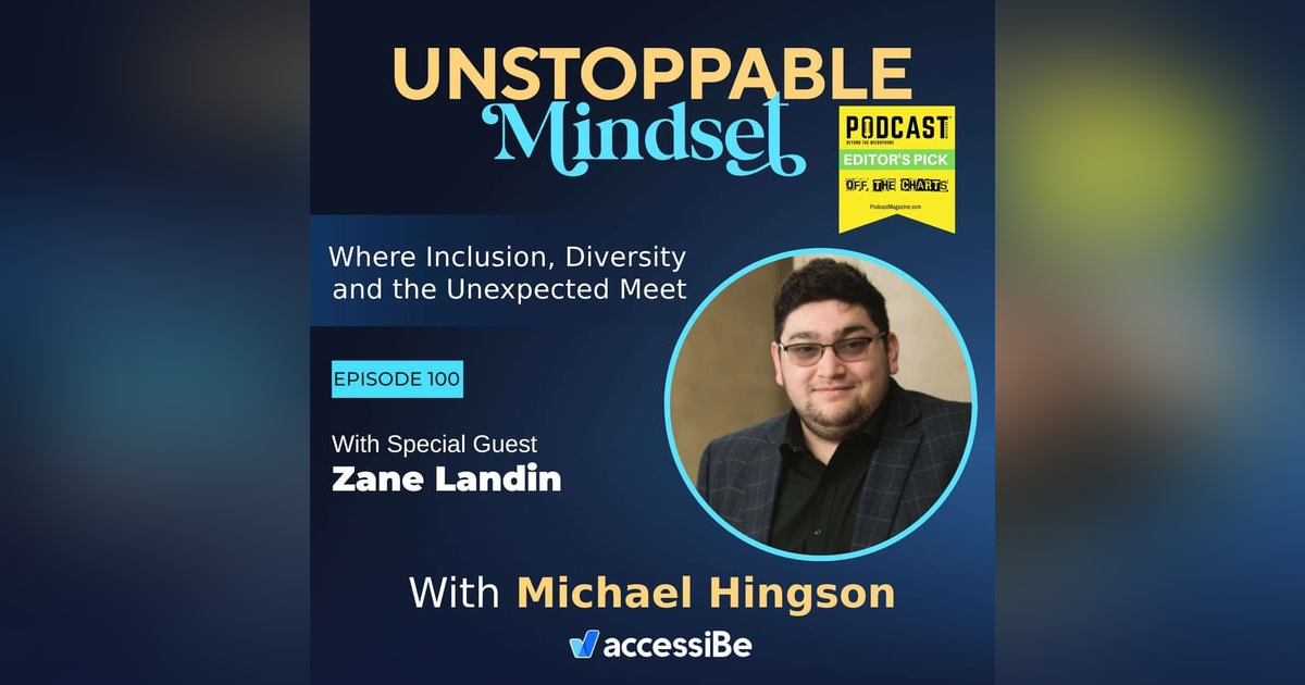 Episode 100 – Unstoppable PR, Communications Graduate and Mental Health Advocate with Zane Landin Episode 100 – Unstoppable PR, Communications Graduate and Mental Health Advocate with Zane Landin