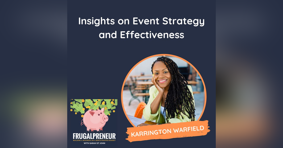 Insights on Event Strategy and Effectiveness (Coach Karrington) Insights on Event Strategy and Effectiveness (Coach Karrington)