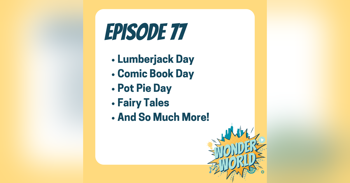 Wonder World Podcast Monday, September 23 Wonder World Podcast Monday, September 23