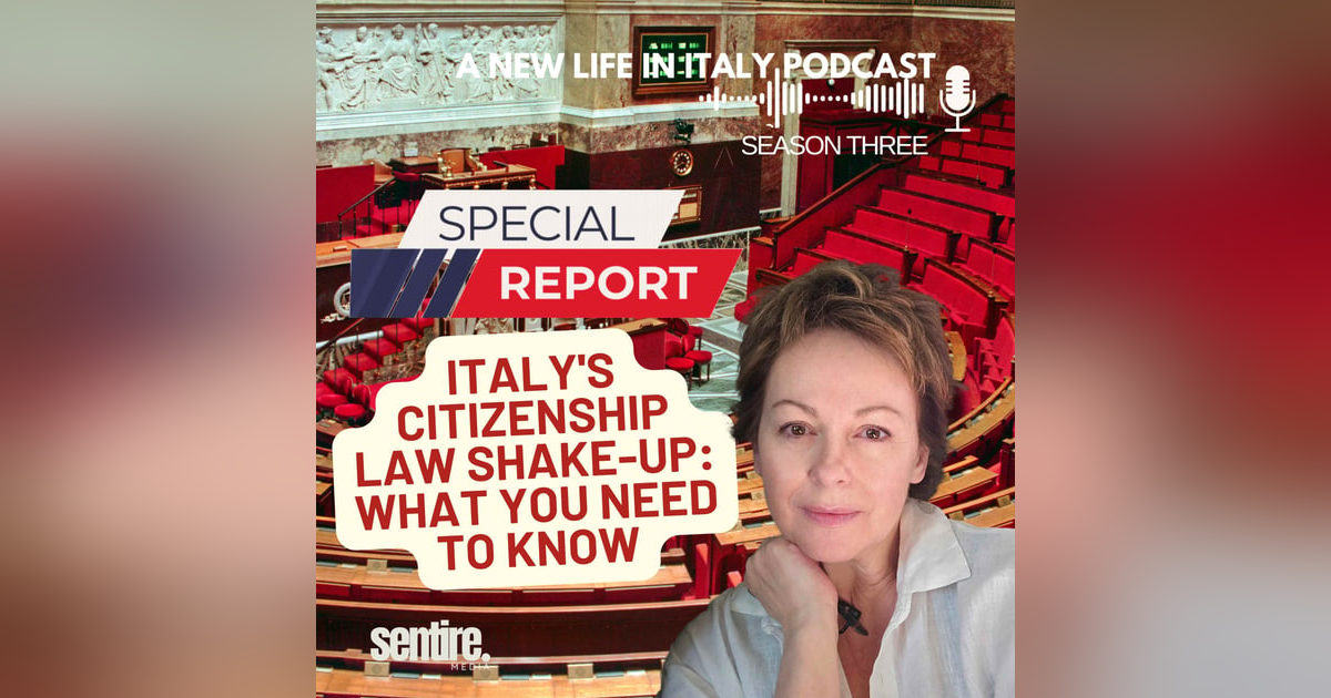 SPECIAL REPORT: Italy's Citizenship Law Shake-Up: What You Need to Know SPECIAL REPORT: Italy's Citizenship Law Shake-Up: What You Need to Know