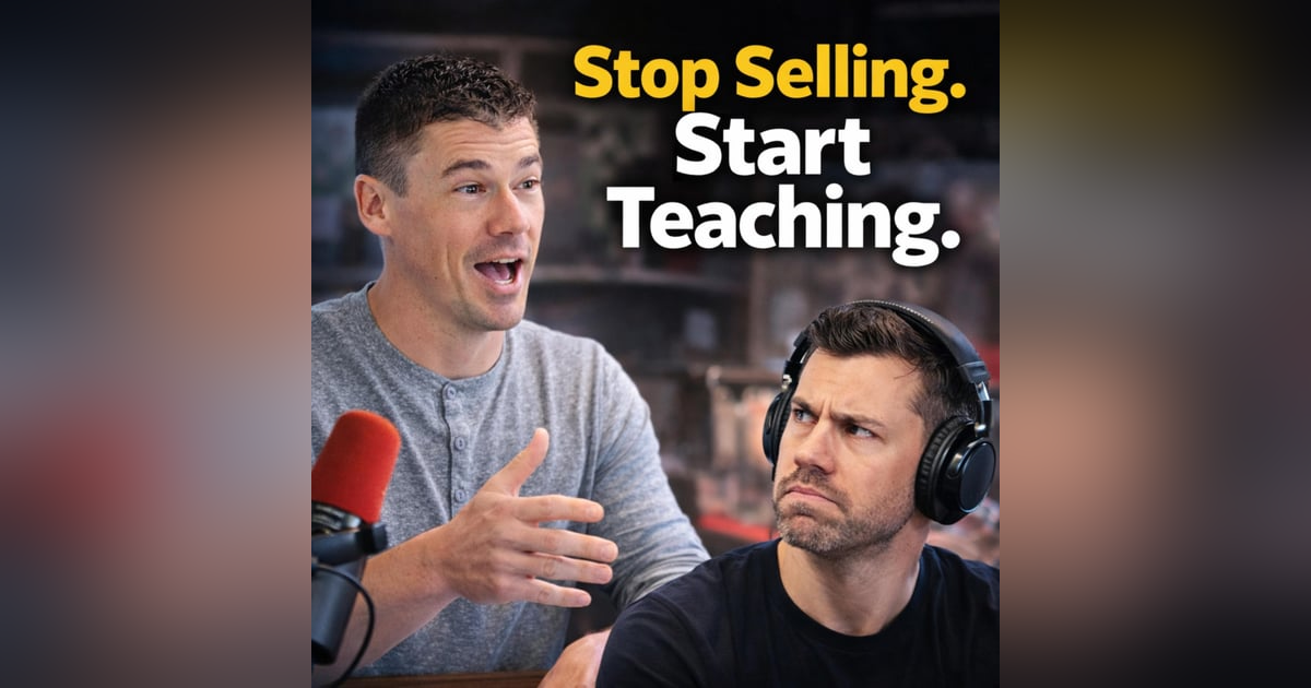Stop Selling. Start Teaching Patients Stop Selling. Start Teaching Patients