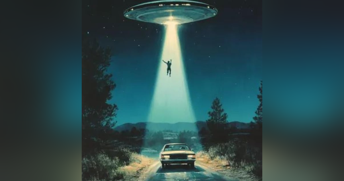 Floated Inside A UFO Floated Inside A UFO