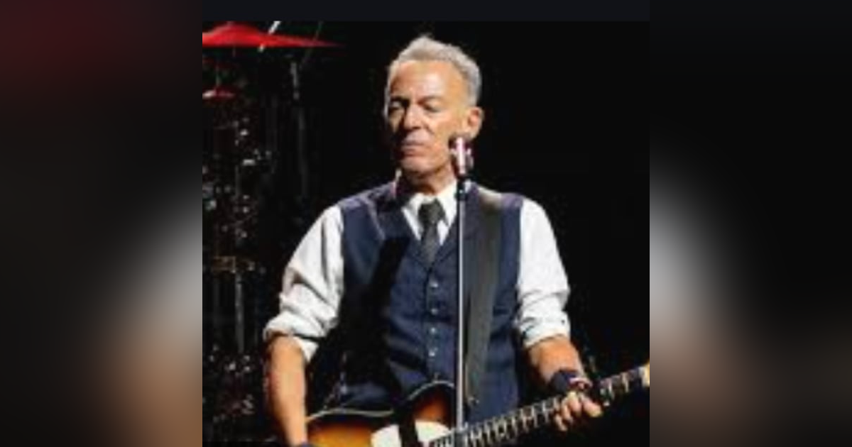 Springsteen and Comey - Shills for the Left Springsteen and Comey - Shills for the Left