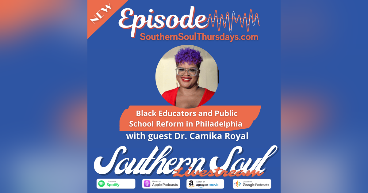 “Not Paved for Us” - Black Educators and Public School Reform in Philadelphia with Dr. Camika Royal “Not Paved for Us” - Black Educators and Public School Reform in Philadelphia with Dr. Camika Royal