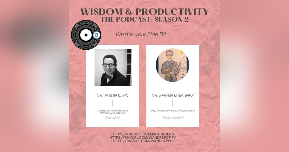 S2:E25 : “Interviewing Dr. Jason Klein, Director of P-20 Initiatives at @P20Network @NIULive" S2:E25 : “Interviewing Dr. Jason Klein, Director of P-20 Initiatives at @P20Network @NIULive"