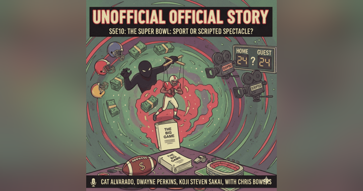 image for 🏈 New Episode: The Super Bowl – Sport or Scripted Spectacle?