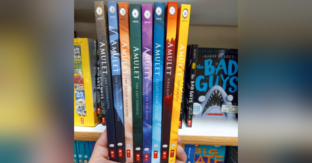 42. Amulet Series by Kazu Kibuishi Book Review 42. Amulet Series by Kazu Kibuishi Book Review