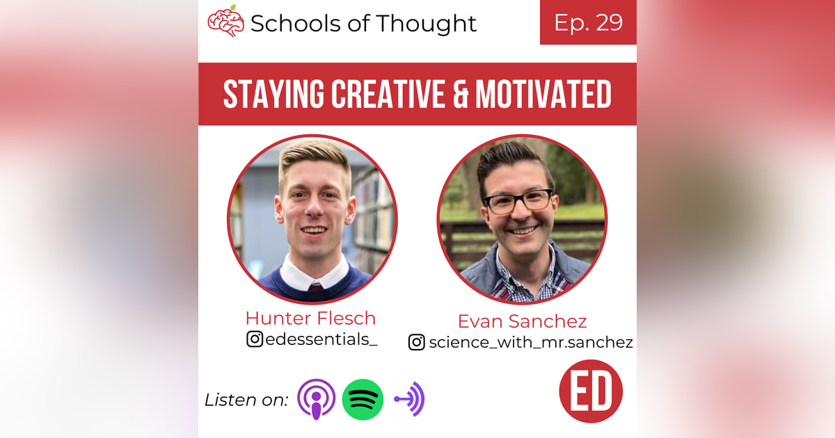 29. Staying Creative & Motivated (Evan Sanchez) 29. Staying Creative & Motivated (Evan Sanchez)
