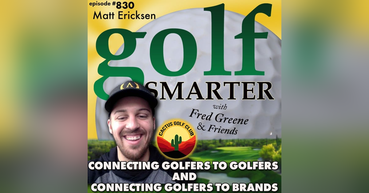 Connecting Golfers To Golfers and Golfers to Brands with Cactus Golf Club Connecting Golfers To Golfers and Golfers to Brands with Cactus Golf Club